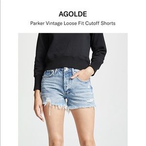 AGOLDE Denim Shorts